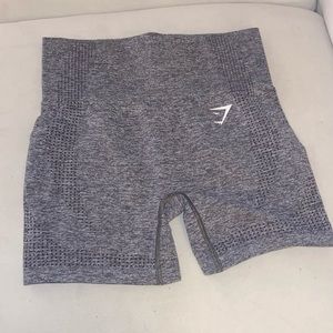 Gymshark Vital Seamless Shorts - Smokey Grey Marl size small